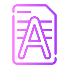 watermark gradient icon