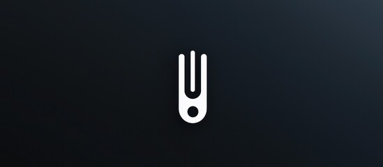 Obraz premium Thermometer icon in glyph design, sleek and minimal for medical applications.