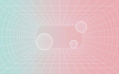 clear pastel retro futuristic texture
