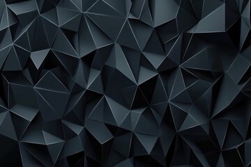 Obraz premium Vector Graphic of Geometric Shapes on Black Background