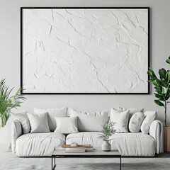 White Sofa Interior Design.