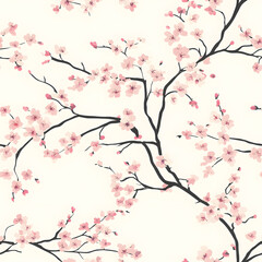 Whimsical Floral and Foliage Designs seamless pattern: Playful Doodles, Geometric Leaves, and Elegant Wildflowers in Bold and Soft Color Palettes.