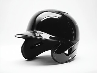 Obraz premium Black Baseball Helmet