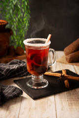 Ponche de Frutas Navideño. In Mexico, Christmas fruit punch is a hot fruit-infused drink, traditionally consumed in the December season during posadas and Christmas Eve.