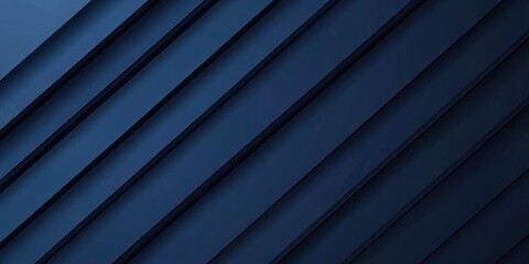 Obraz premium Abstract Diagonal Lines in Deep Blue