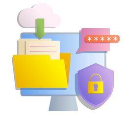 Cyber security of the cloud data repository