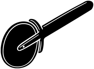 cutter illustration food silhouette dough logo kitchen icon pastry outline flour cookie bakery pizza homemade cook bread bake preparation shape or vector graphic background