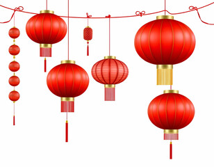 chinese new year lanterns
