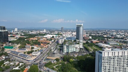 City view of Pattaya travel destination in Thailand