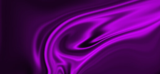 Vibrant Purple Abstract Gradient with Flowing Light Waves.