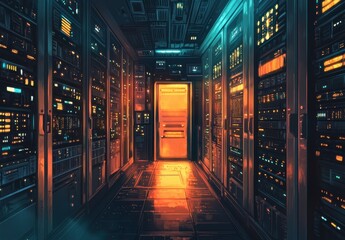 Server Room Glow.