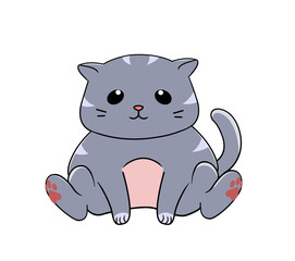 Fototapeta premium cartoon cat