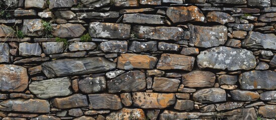 Fototapeta premium Old Wall Made From Stone