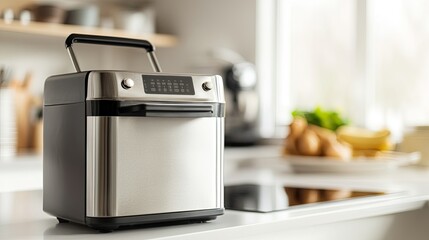 Modern Kitchen Appliance with Stylish Stainless Finish