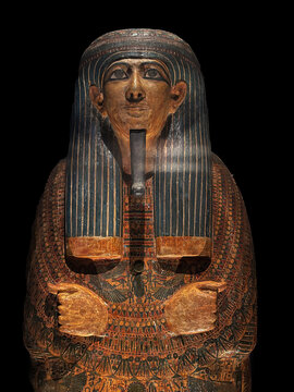 October 30, 2024: Kurilpa Egyptian exhibition at the Queensland Museum, Brisbane, Queensland, Australia