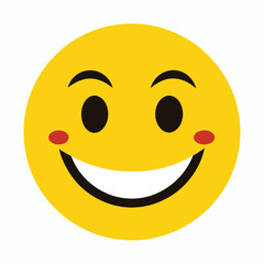 world smile day face emoji isolated happy face