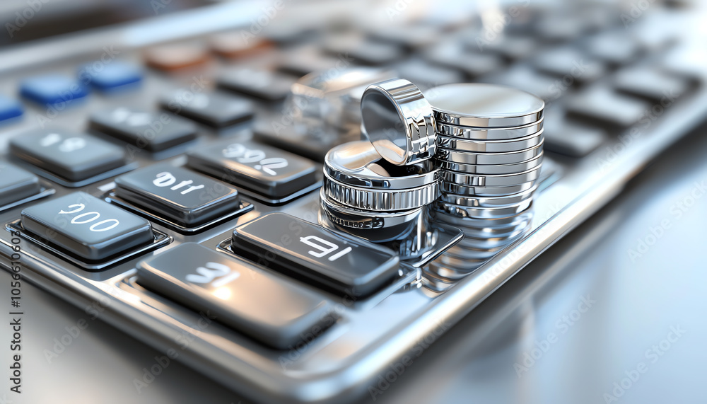 Poster maximize your financial potential a comprehensive guide to using a calculator for total savings calc