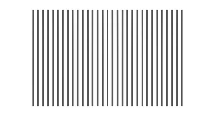 Vertical parallel lines. Gray abstract pattern. Flat vector illustration isolated on white background.