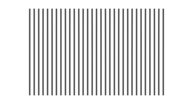 Vertical parallel lines. Gray abstract pattern. Flat vector illustration isolated on white background.