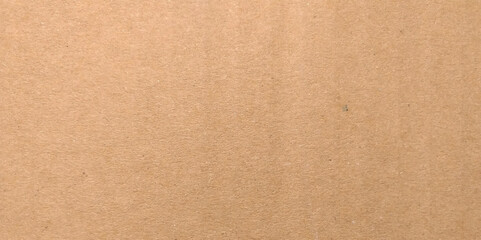 Abstract brown recycled paper background. Old Kraft paper texture box craft stripes pattern. top view.