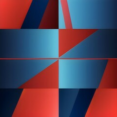 Obraz premium material blue and red gradient background banner with lines