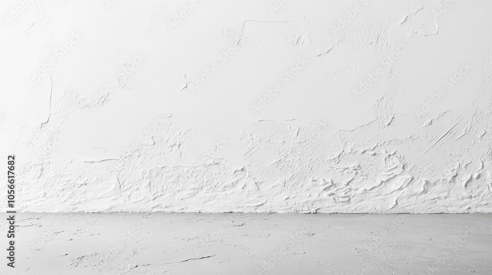 Poster white wall texture with an empty background