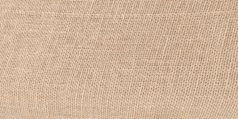 Burlap sack background and texture. Sackcloth or burlap texture.