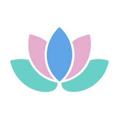 lotus flowers icon