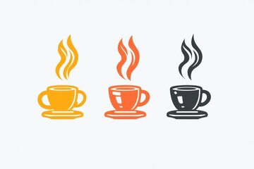 Obraz premium Glyph icon representing books and coffee, sleek design for leisurely reading.