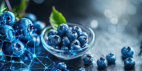 Visualizing Blueberry Extract: The Ultimate Brain Function Booster, Packed with Antioxidants for Healthy Vision and Cognitive Support