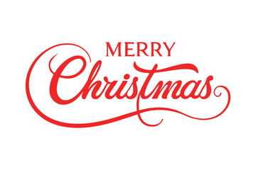 Fototapeta premium Merry Christmas Illustration – Festive Holiday Design for Cards, Decor, and Gifts