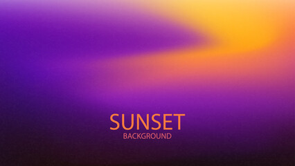 Orange line curve on purple. Colour gradient background. Vibrant colour style. Design for Template, Social Media, Trendy, Halloween theme, Brochure, Banner, greeting card. 