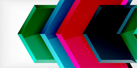 Arrow technology and business concept background. Vector Illustration For Wallpaper, Banner, Background, Card, Book Illustration, landing page