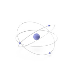 Atom molecule science symbol
