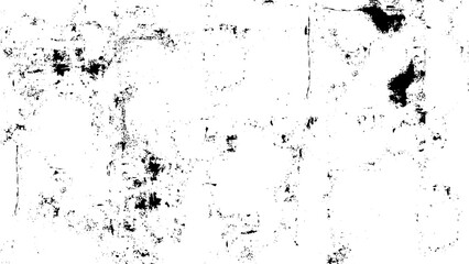 Grunge scratches and overlay dirty texture background vector. Black Brush strokes isolated on white background.