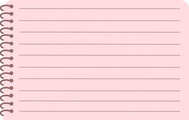 Blank Notebook Illustration