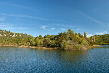 Boat ride through the stunning Krka National Park, Croatia