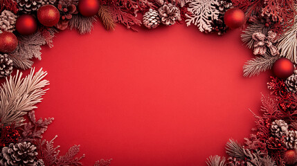 Christmas Holiday Social Template Background Backdrop 16x9 Landscape Video Slideshow Presentation