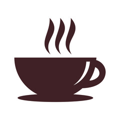 coffee house icon logo design template