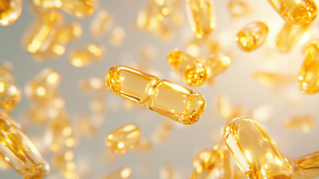 Visual Representation of Vitamin K2 Supporting Bone Strength and Cardiovascular Health with Hologram for Medical Marketing
