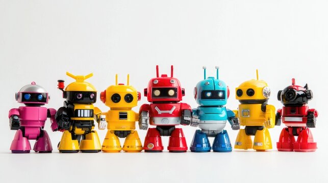 Creating a diverse collection of ai robots for research and exploration in technology