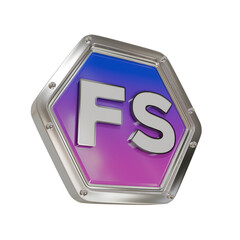 Hexagon FS Icon – Futuristic Design