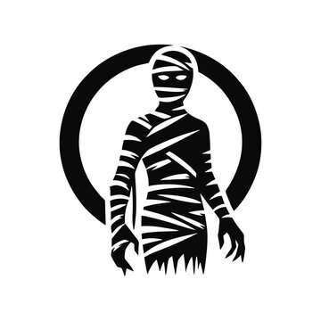 recommend clip art: Mummy logo icon design illustration