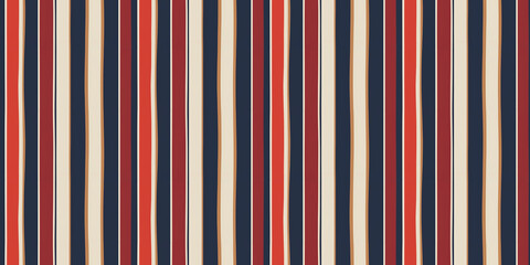 Stripe print texture pattern: A seamless texture pattern of vertical and horizontal stripes, featuring a combination of bold colors like navy blue, bright red, and crisp white