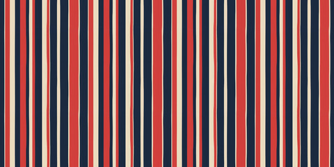 Stripe print texture pattern: A seamless texture pattern of vertical and horizontal stripes, featuring a combination of bold colors like navy blue, bright red, and crisp white
