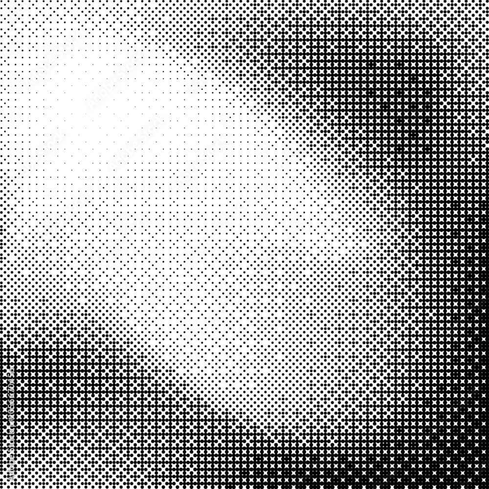 Aufkleber trendy bitmap monochrome background. abstract dither pixel gradient pattern. y2k texture.