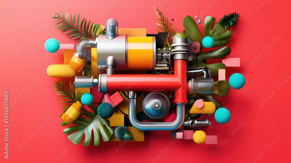 Poster exploring hydrogen engines debunking myths and misconceptions for clean energy solutions