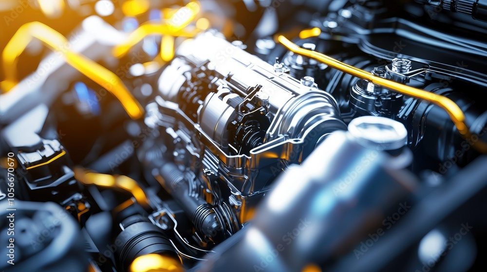 Poster optimizing hydrogen engine efficiency and performance for a sustainable future