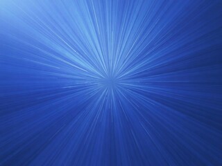 Abstract blue starburst background with rays of light spreading outwards, cosmic, design, wallpaper