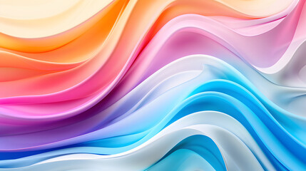 Multicolored rainbow gradient color background